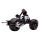 DC Comics - DC Multiverse véhicule Batpod with Catwoman (The Dark Knight Rises)