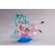 Hatsune Miku Wonderland - Statuette Aqua Float Girls Figure Hatsune Miku Reissue 18 cm