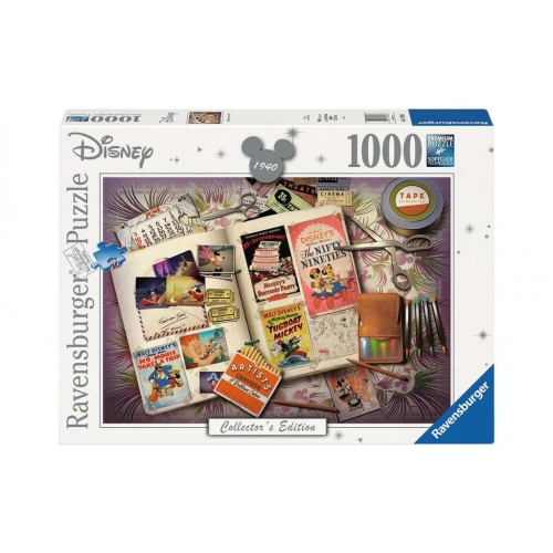 Disney Collector's Edition - Puzzle Disney Collector's Edition 1940 (1000 pièces)