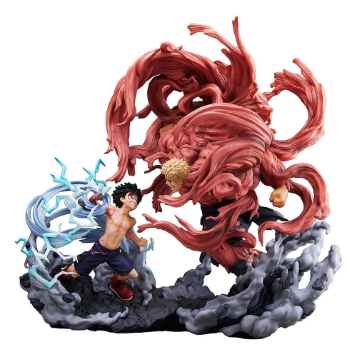 My Hero Academia - Statuette Super Situation Izuku Midoriya vs. Muscular 30 cm