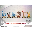 Disney - Pack 6 statuettes Mini Diorama Stage 100 Years of Wonder Alphabet Art 10 cm