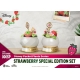 Disney - Assortiment statuettes Mini Diorama Stage Pocket Plants Series Strawberry Special Edition Set 12 cm