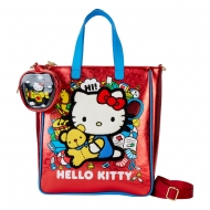 Hello Kitty - Sac shopping & porte-monnaie Hello Kitty 50th Anniversary By Loungefly