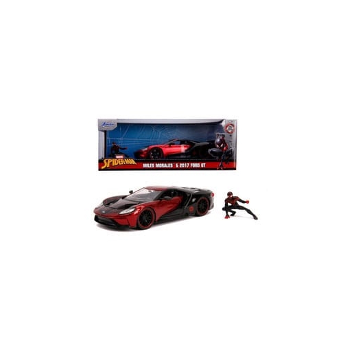 Spider-Man - Véhicule 1/24 Ford GT 2017 Miles Morales