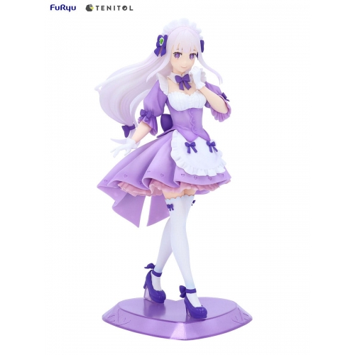 Re:ZERO Starting Life in Another World - Statuette Tenitol Maid Emilia 28 cm