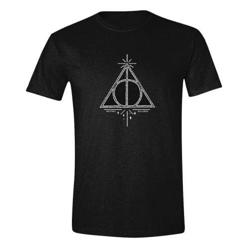 Harry Potter - T-Shirt Deathly Hallows Symbol 