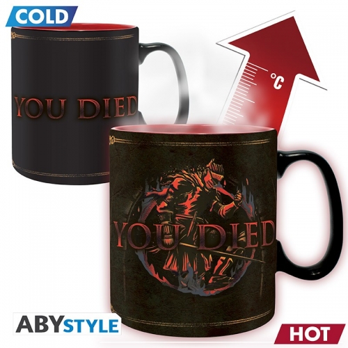 Dark Souls - Mug Heat Change You Died 460 ml