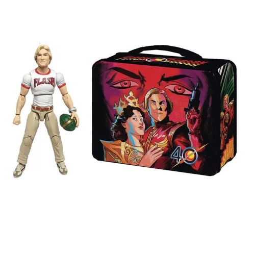 Flash Gordon Hero H.A.C.K.S. - Figurine Flash Gordon avec Lunchbox