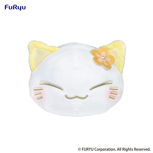 Nemuneko Cat - Peluche Jaune 18 cm