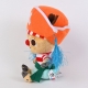 One Piece - Peluche Chopper x Buggy 25 cm