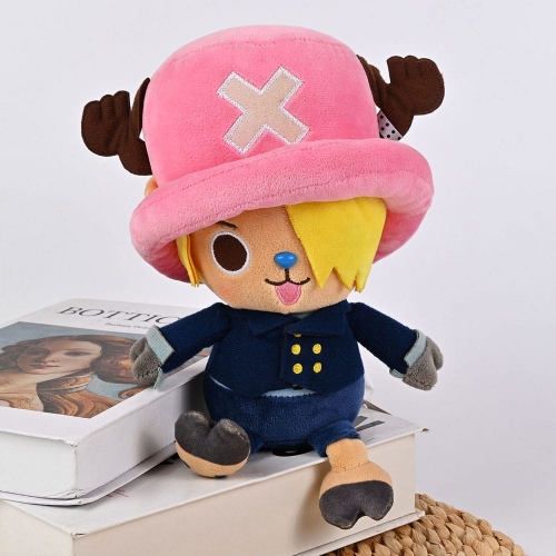 One Piece - Peluche Chopper x Sanji 25 cm