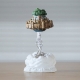 Le Château dans le ciel - Statuette Magnet Flying Castle 13 cm