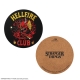 Stranger Things - Pack 4 sous-verres Hellfire Club