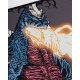 Godzilla - Tapis de souris Godzilla Oversized Fire