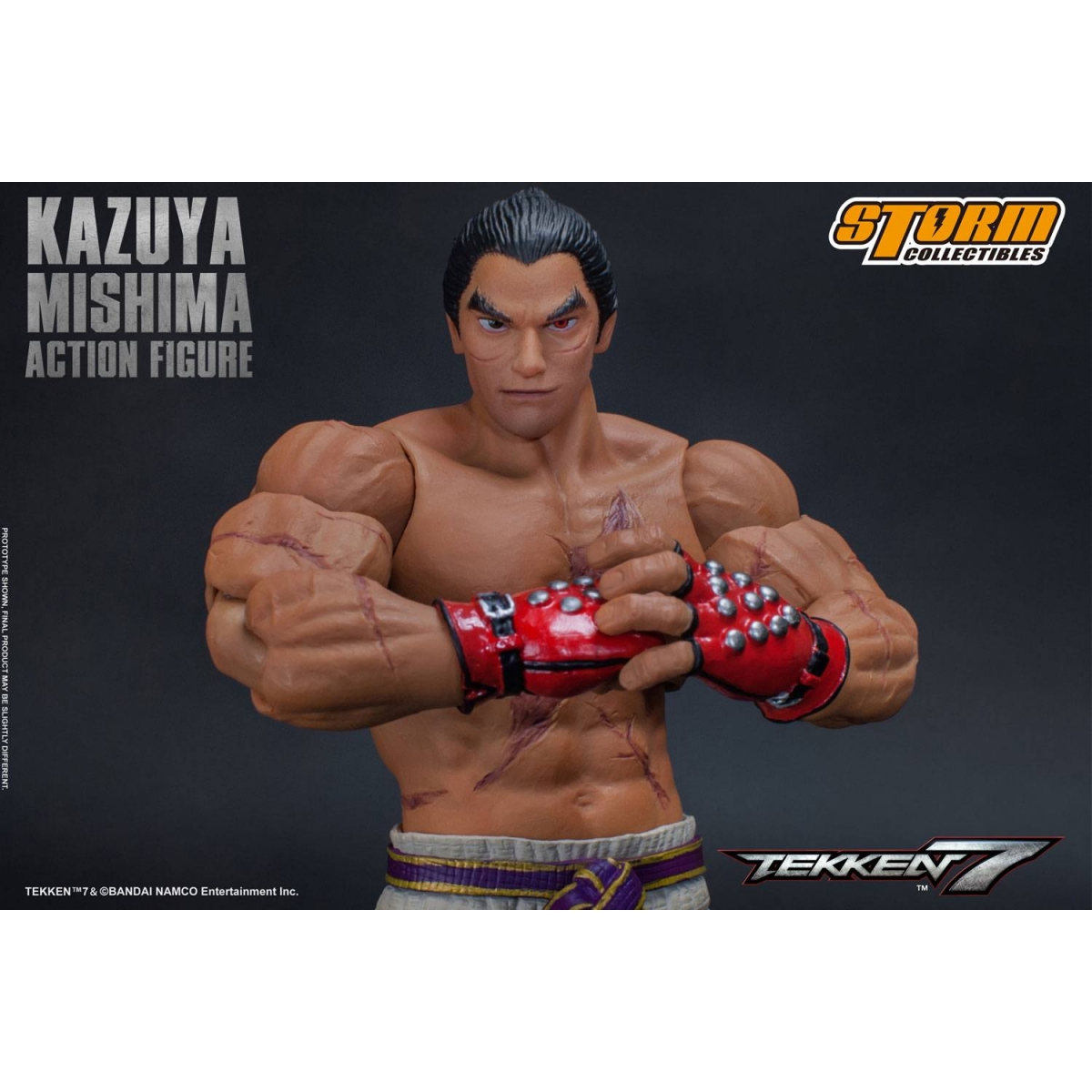 Figurine Tekken - Kazuya Mishima 17 cm Bandai : King Jouet