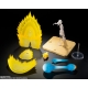 Dragon Ball  Z - Accessoires S.H. Figuarts Son Goku's Effekt Parts Set Teleport Kamehameha