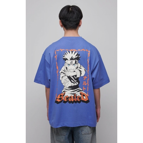 Naruto Shippuden - T-Shirt Graphic Blue