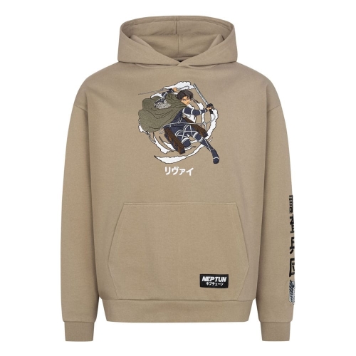 Attack on Titan - Sweat à capuche Graphic Khaki