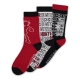 Hunter x Hunter - Pack 3 paires de chaussettes 39-42 Logo Hunter x Hunter