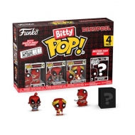 Deadpool - Pack 4 figurines Bitty POP! Dinopool 2,5 cm