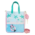 Disney - Sac shopping avec porte-monnaie Minnie Mouse Vacation Style by Loungefly