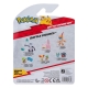 Pokémon - Pack 3 figurines Battle Figure Set Mélofée, Terhal, Palarticho 5 cm