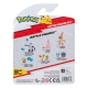 Pokémon - Pack 3 figurines Battle Figure Set Scalpion, Carapuce 1, Chimpenfeu 5 cm