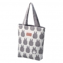 Mon voisin Totoro - Sac shopping Silhouette Totoro Gris