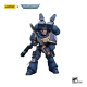 Warhammer 40k - Figurine 1/18 Ultramarines Jump Pack Intercessors Sergeant With Plasma Pistol And Power Sword 12 cm