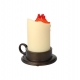 Le Château ambulant - Lampe Illuminated Calcifer & candle 13 cm