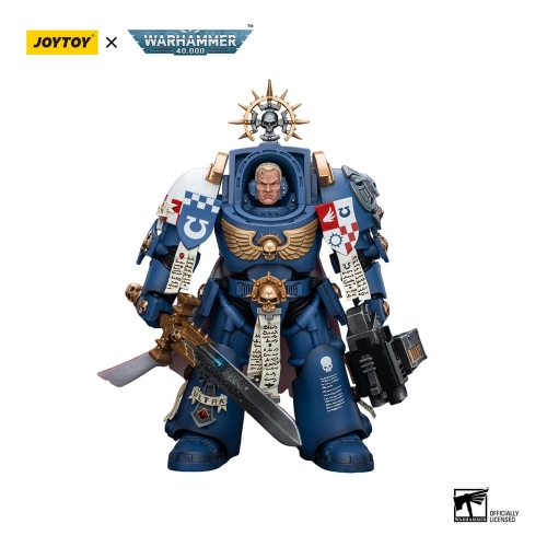 Warhammer 40k - Figurine 1/18 Ultramarines Terminator Captain Severus Agemman 12 cm