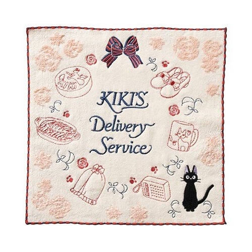 Kiki la petite sorcière - Serviette de toilette mains Kiki Mercy 25 x 25 cm