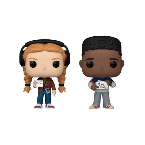 Stranger Things - Pack 2 POP! Figurines Max & Lucas 9 cm