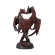 Anne Stokes - Bougeoir Dragon Heart Valentine's Edition 23 cm