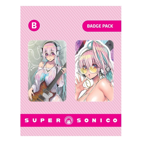 Super Sonico - Pack 2 pin's Set B