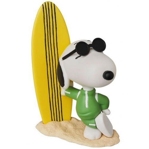 Snoopy - Mini figurine Medicom UDF Joe Cool Snoopy & Surfboard 9 cm