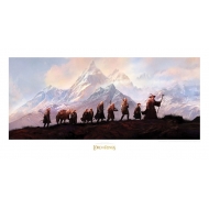 Le Seigneur des Anneaux - Impression Art Print The Fellowship of the Ring: 20th Anniversary 59 x 30 cm