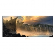 Le Seigneur des Anneaux - Impression Art Print The Argonath Pillars of the Kings 59 x 30 cm