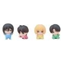 L'Attaque des Titans - Pack 4 figurines Chibi Akatans 5 cm