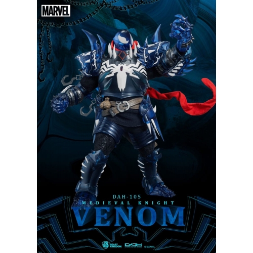 Marvel - Figurine Dynamic Action Heroes 1/9 Medieval Knight Venom 23 cm