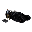 DC Multiverse - Véhicule Tumbler with Lucius Fox (The Dark Knight) (Gold Label)