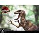 Jurassic Park - Statuette Prime Collectibles 1/10 Velociraptor Jump 21 cm