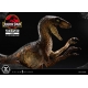 Jurassic Park - Statuette Prime Collectibles 1/10 Velociraptor Jump 21 cm