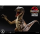 Jurassic Park - Statuette Prime Collectibles 1/10 Velociraptor Jump 21 cm