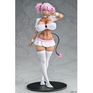 Original Character - Statuette 1/6 Black Gal Maid Succubus Cocoa Pink Ver. 30 cm