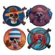 One Piece - Pack 4 sous-verres Characters 1