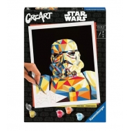 Star Wars - Set de peinture par numéros CreArt Stormtrooper 24 x 30 cm