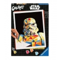 Star Wars - Set de peinture par numéros CreArt Stormtrooper 24 x 30 cm