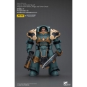 Warhammer The Horus Heresy - Figurine 1/18 Tartaros Terminator Squad Sergeant With Volkite Charger And Power Sword 12 cm