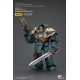 Warhammer The Horus Heresy - Figurine 1/18 Tartaros Terminator Squad Sergeant With Volkite Charger And Power Sword 12 cm